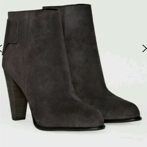 French Connection Cameo Charcoal Ankle Booties